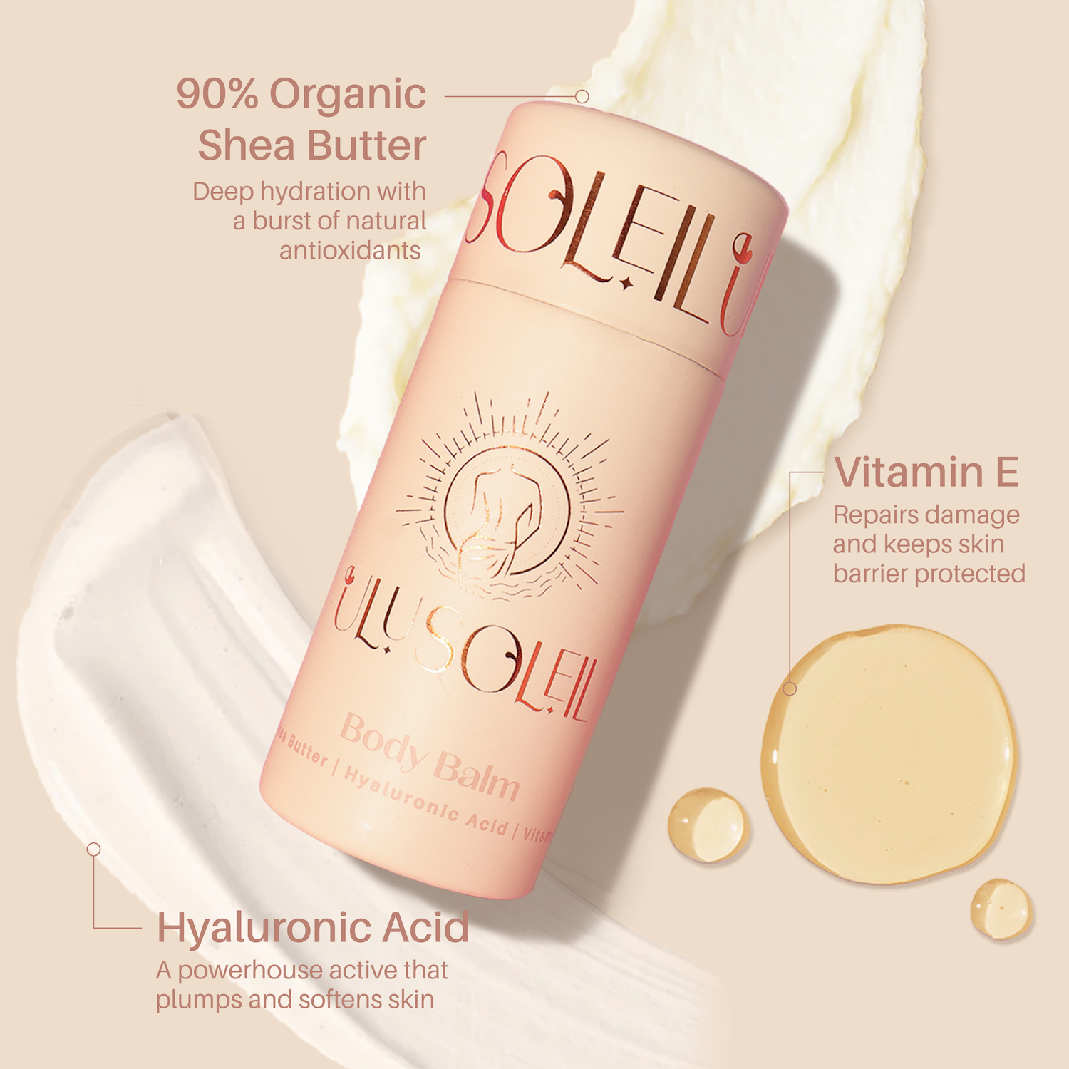 Limited Edition Shea Butter & HA + Vit E Mini Balm (30g)