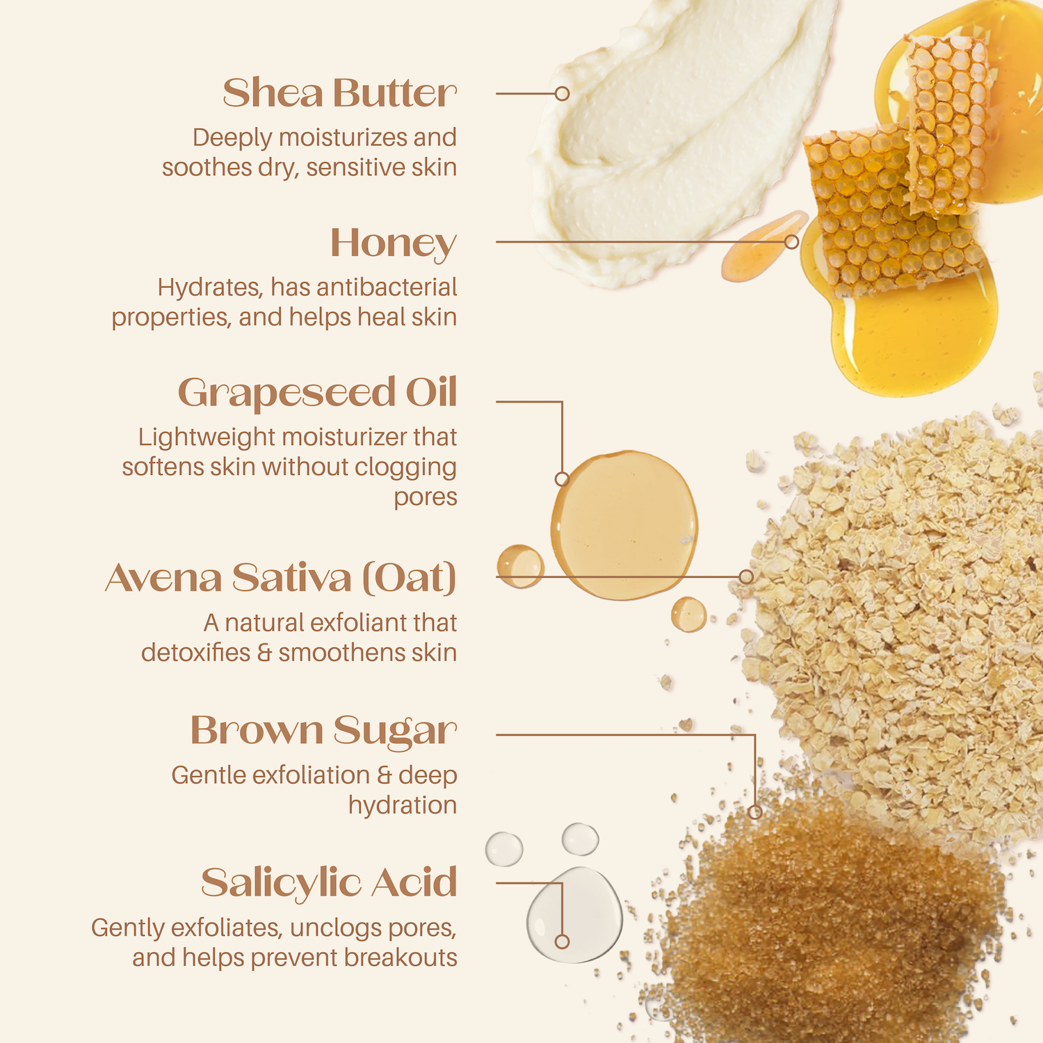 Oatmeal Sugar - A Gentle Scrub