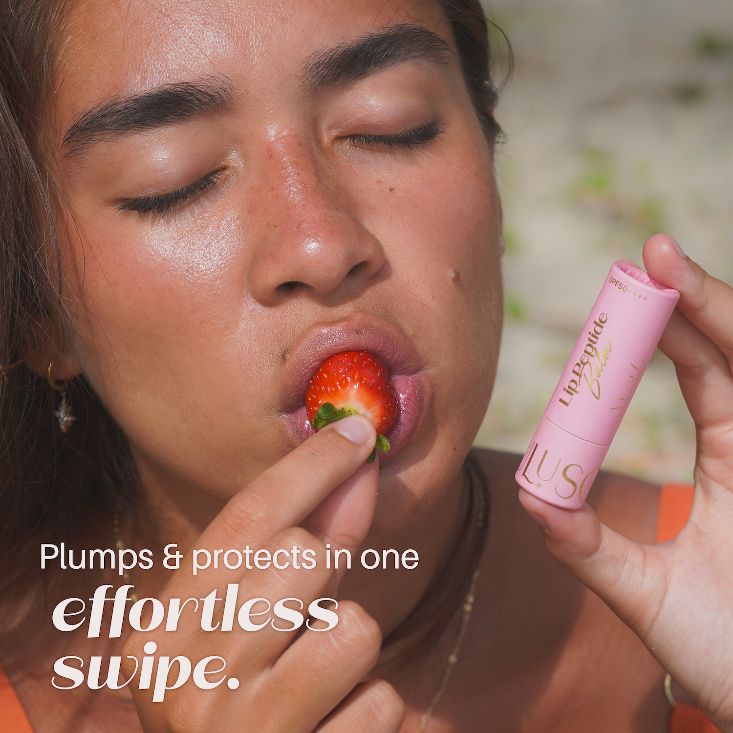 Strawberry Sorbet Lip Peptide Balm SPF50+++