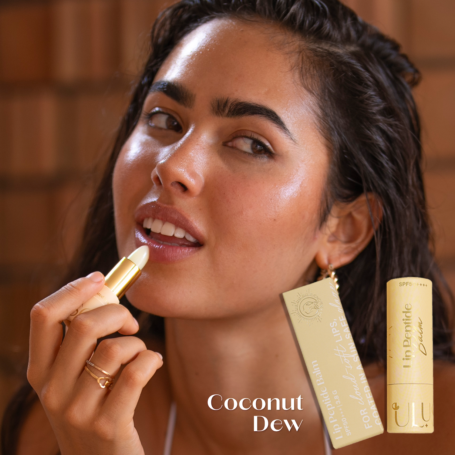 Coconut Dew Lip Peptide Balm SPF50+++