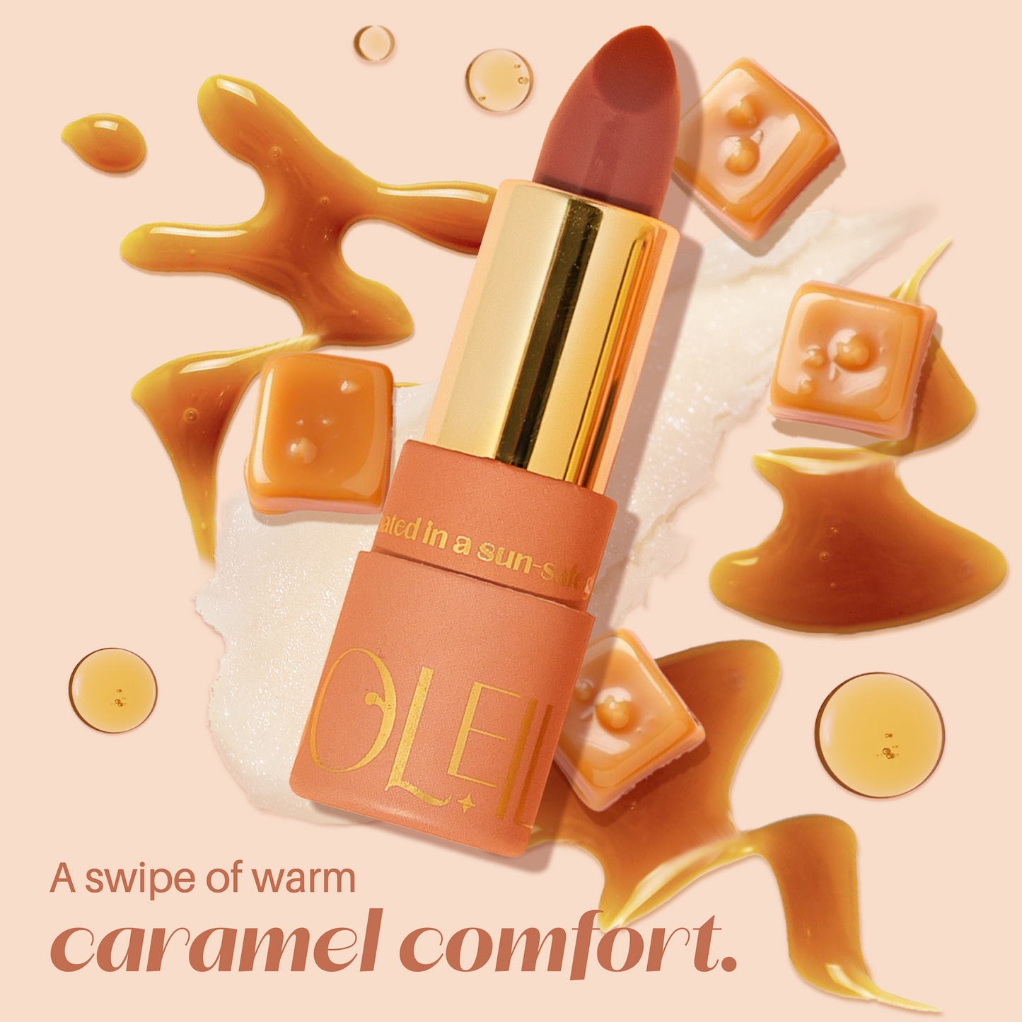 Caramel Drizzle Lip Peptide Balm SPF50+++