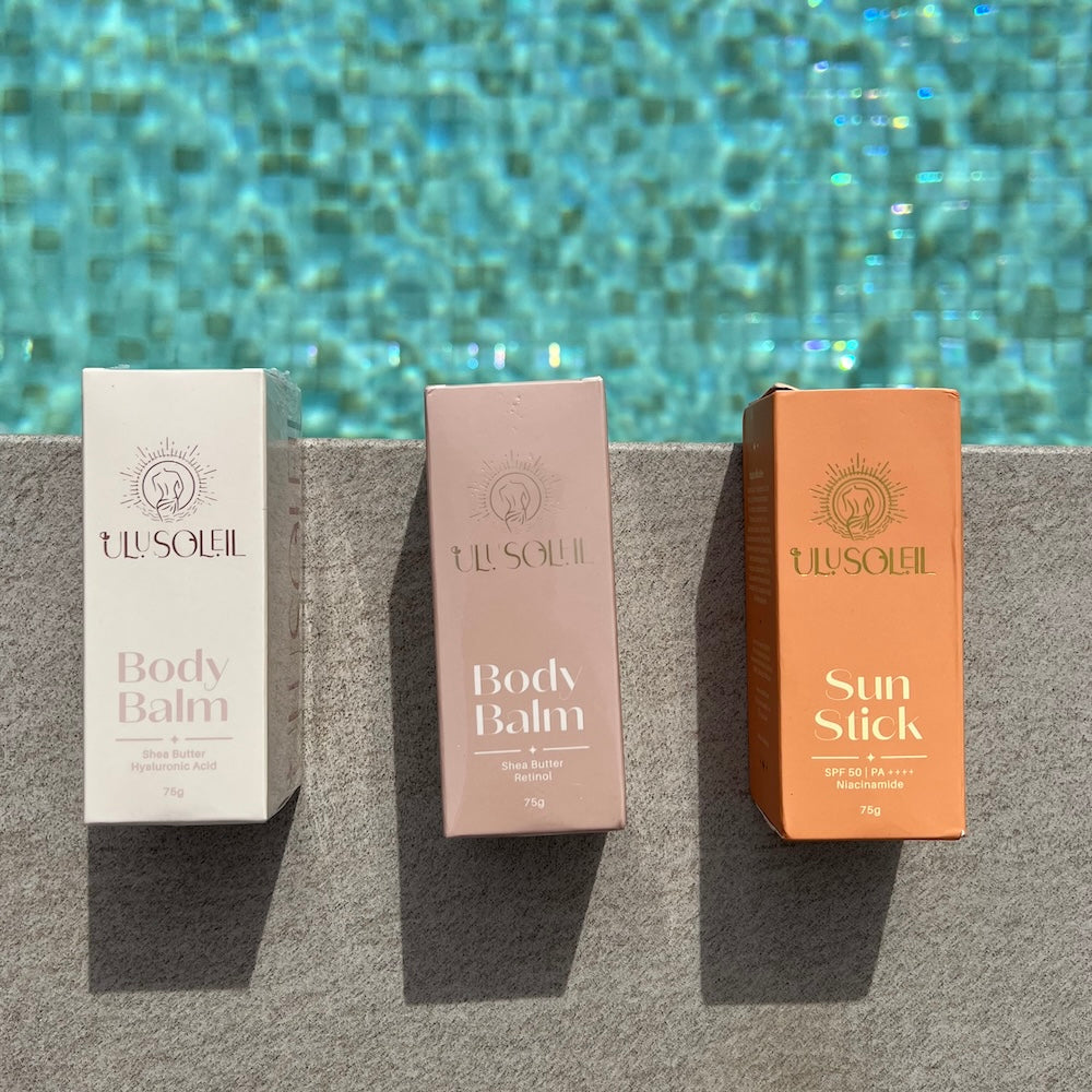 Stick Trio - Sun Stick, HA, Retinol Bundle