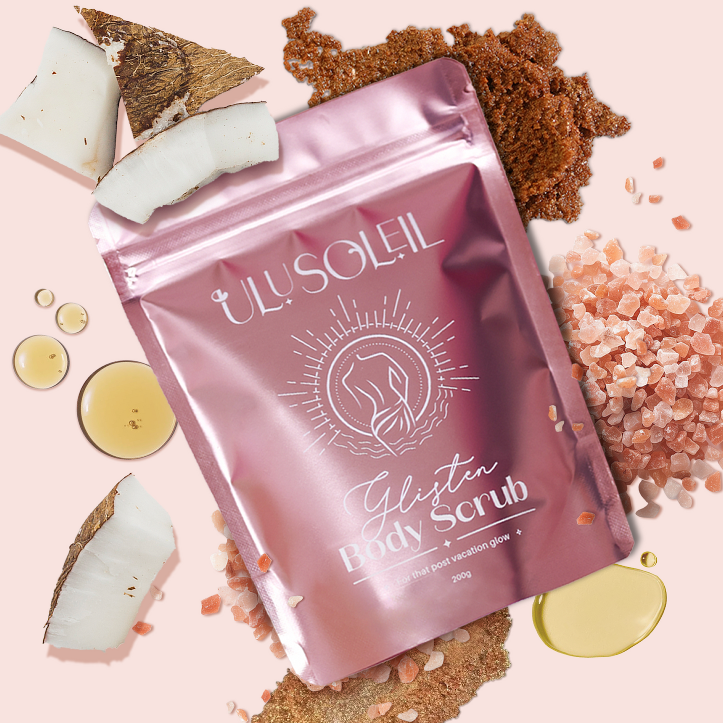 Glisten Shimmer Body Scrub