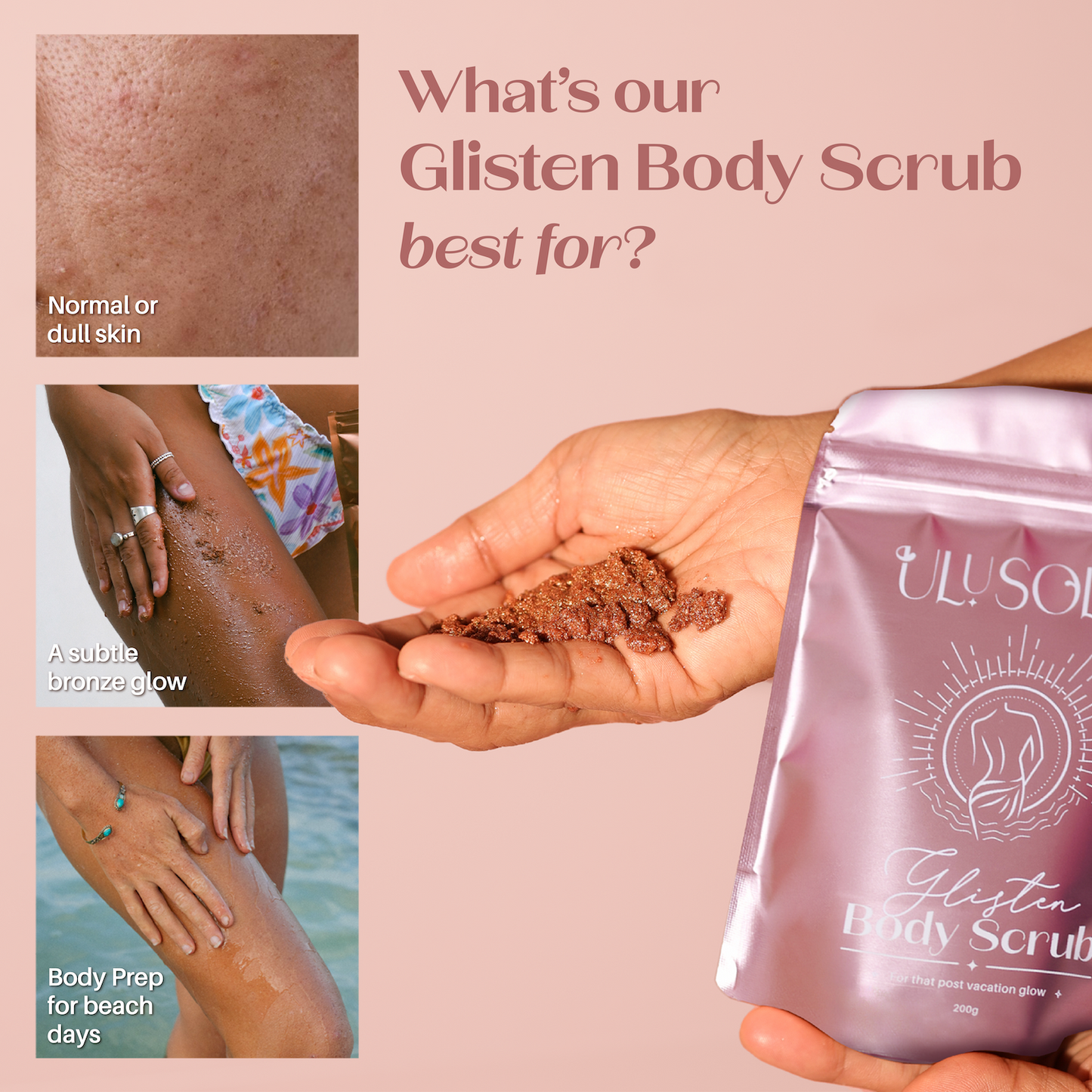 Glisten Shimmer Body Scrub
