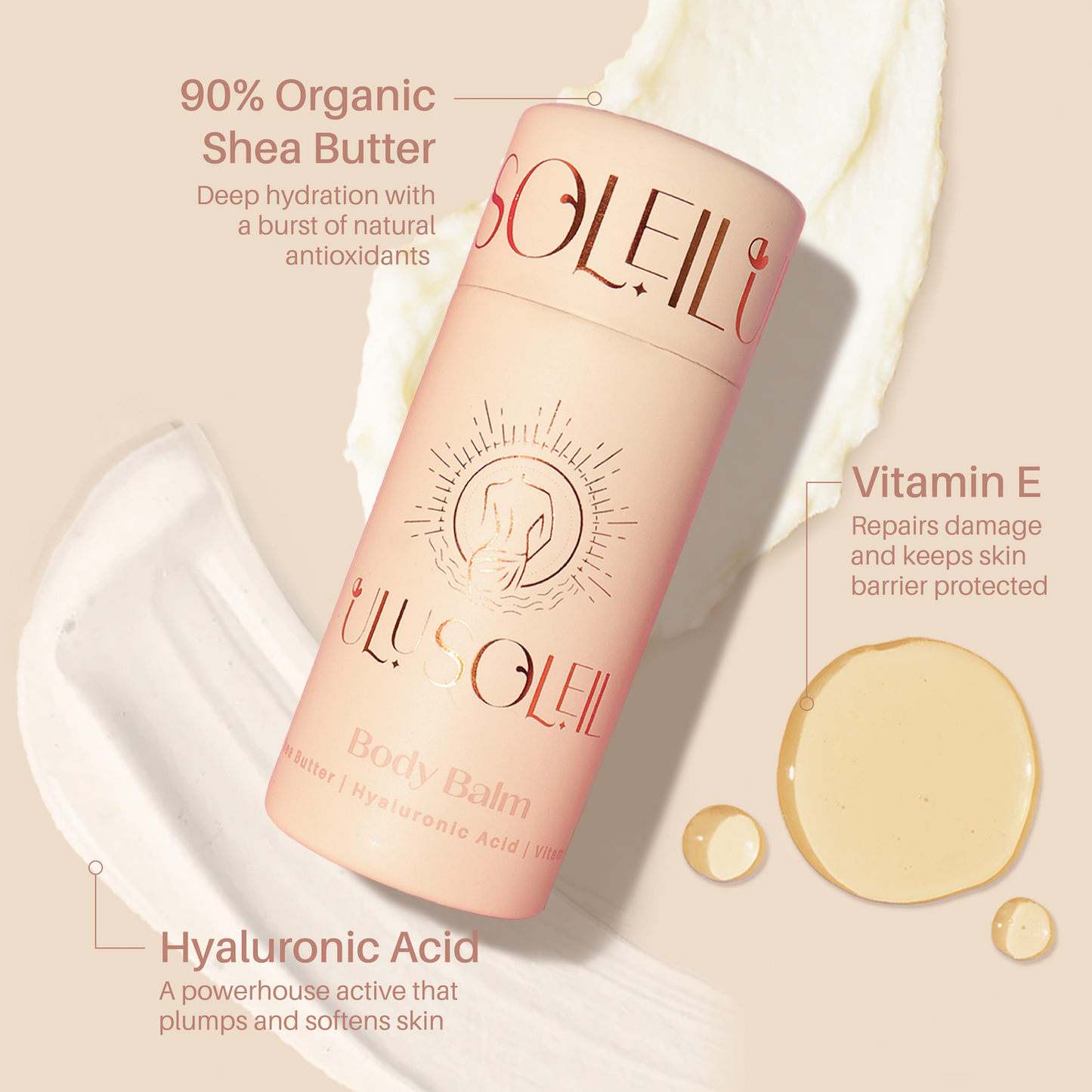 Limited Edition Shea Butter & HA + Vit E Mini Balm (30g)