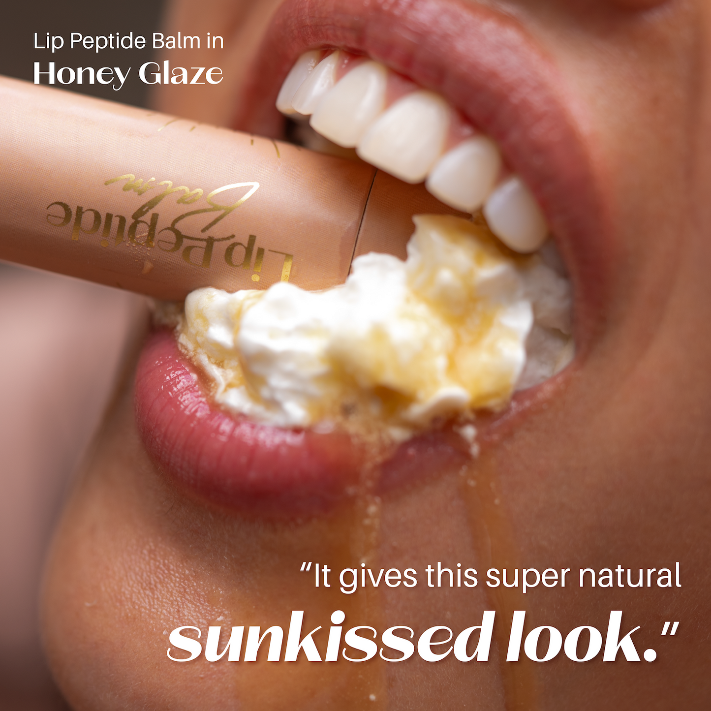 Honey Glaze Lip Peptide Balm SPF50+++