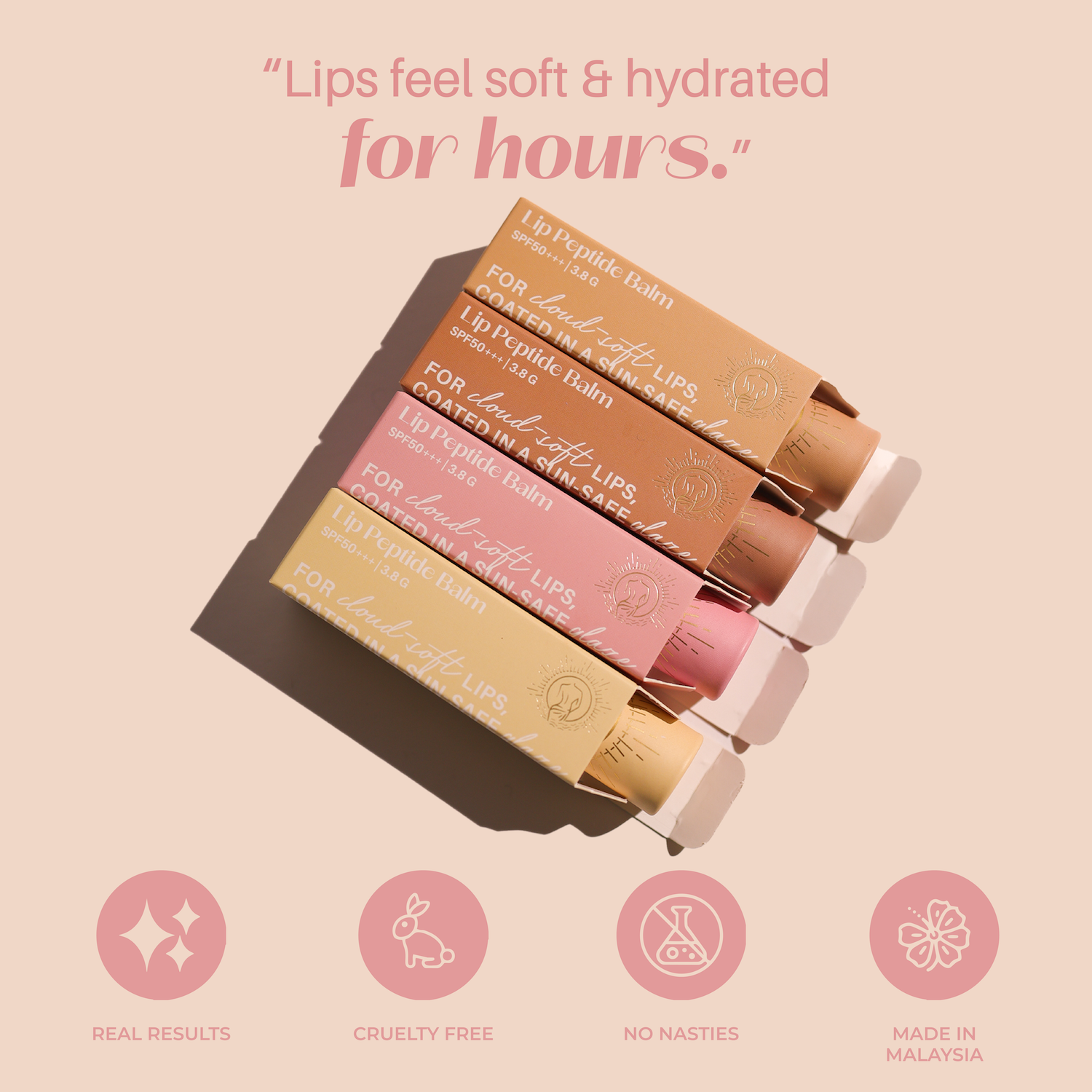 Lip Peptide Balm SPF 50+++ Bundle - SAVE 20%