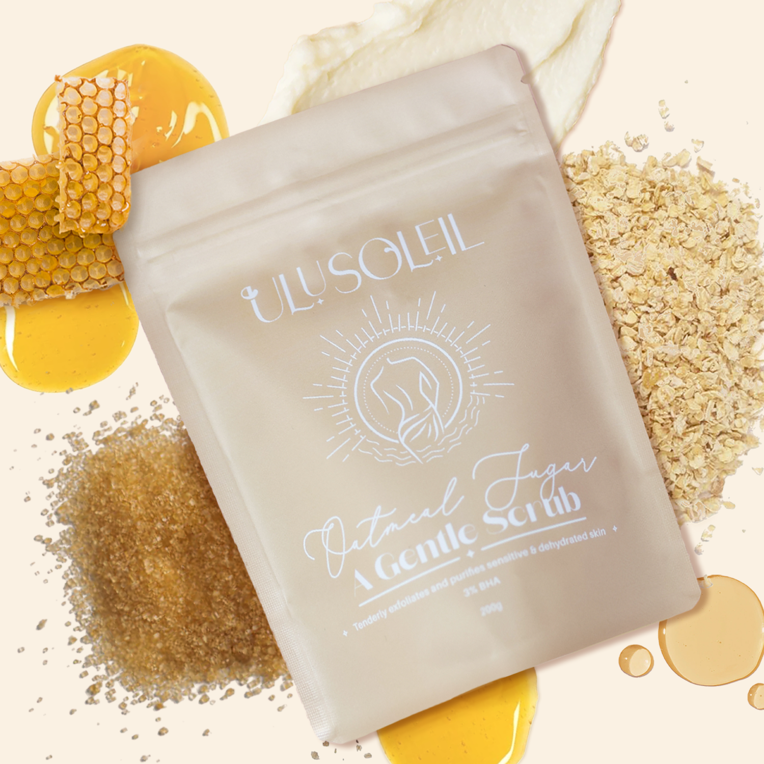 Oatmeal Sugar - A Gentle Scrub