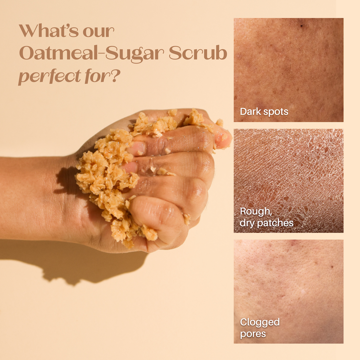 Oatmeal Sugar - A Gentle Scrub