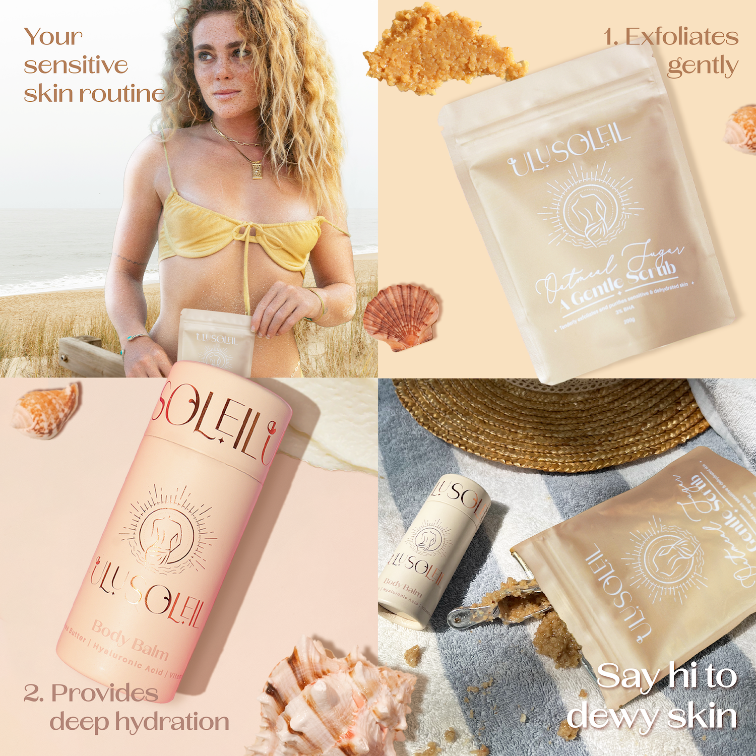 Oatmeal Sugar - A Gentle Scrub