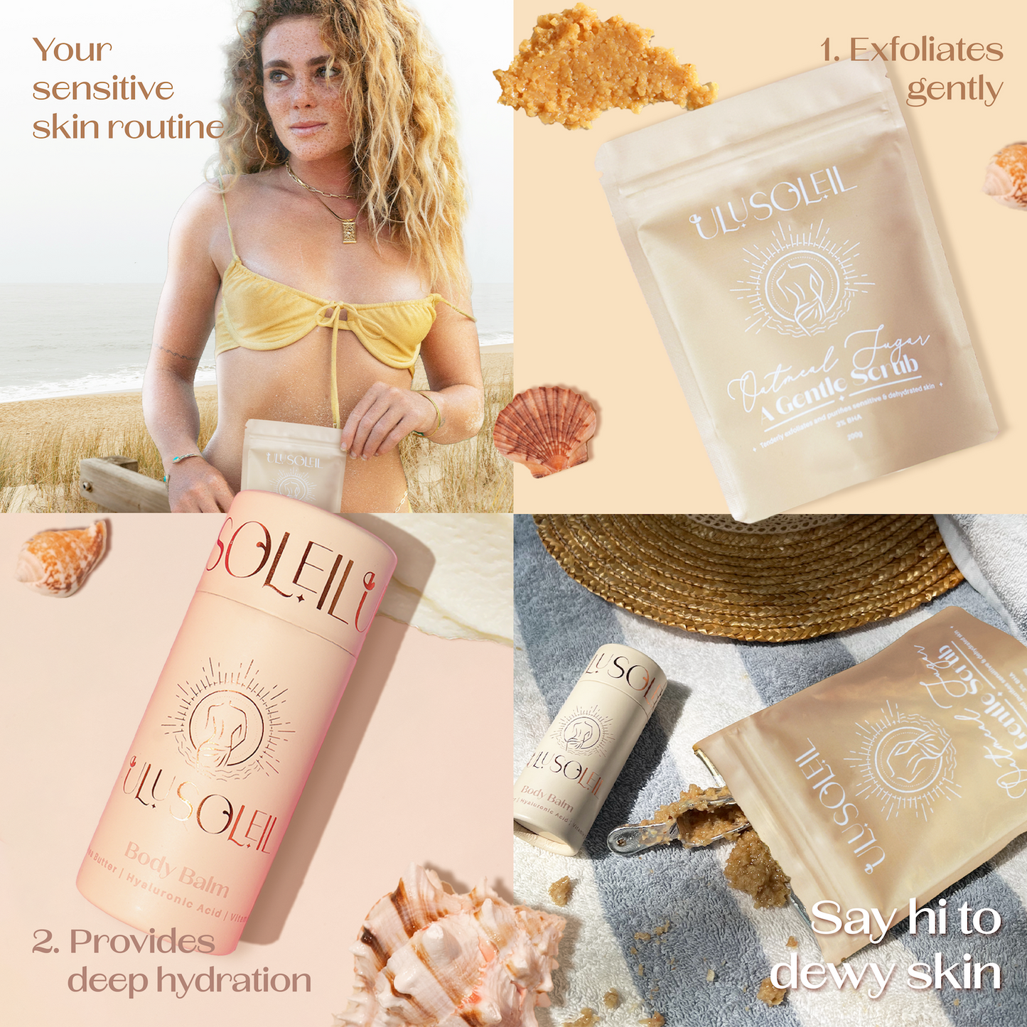Oatmeal Sugar - A Gentle Scrub