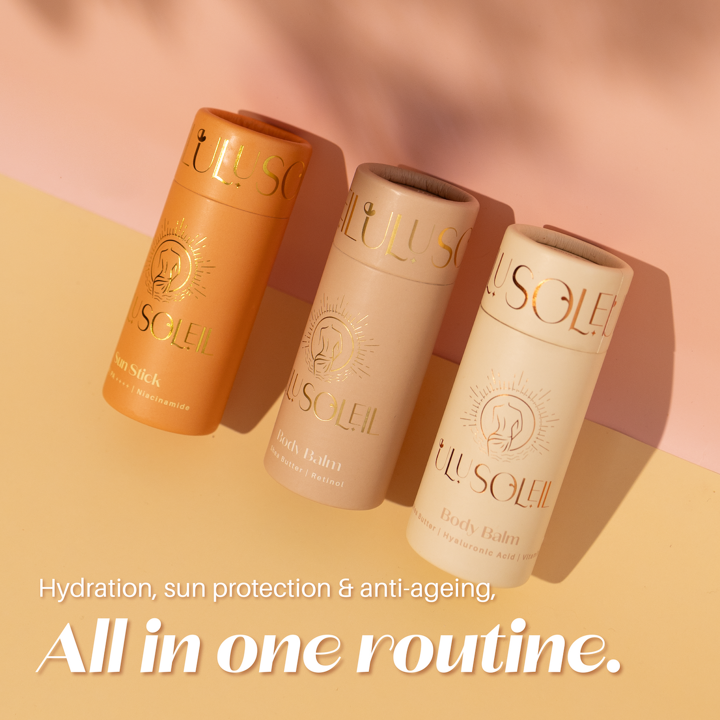 Stick Trio - HA, Retinol, Sun Stick
