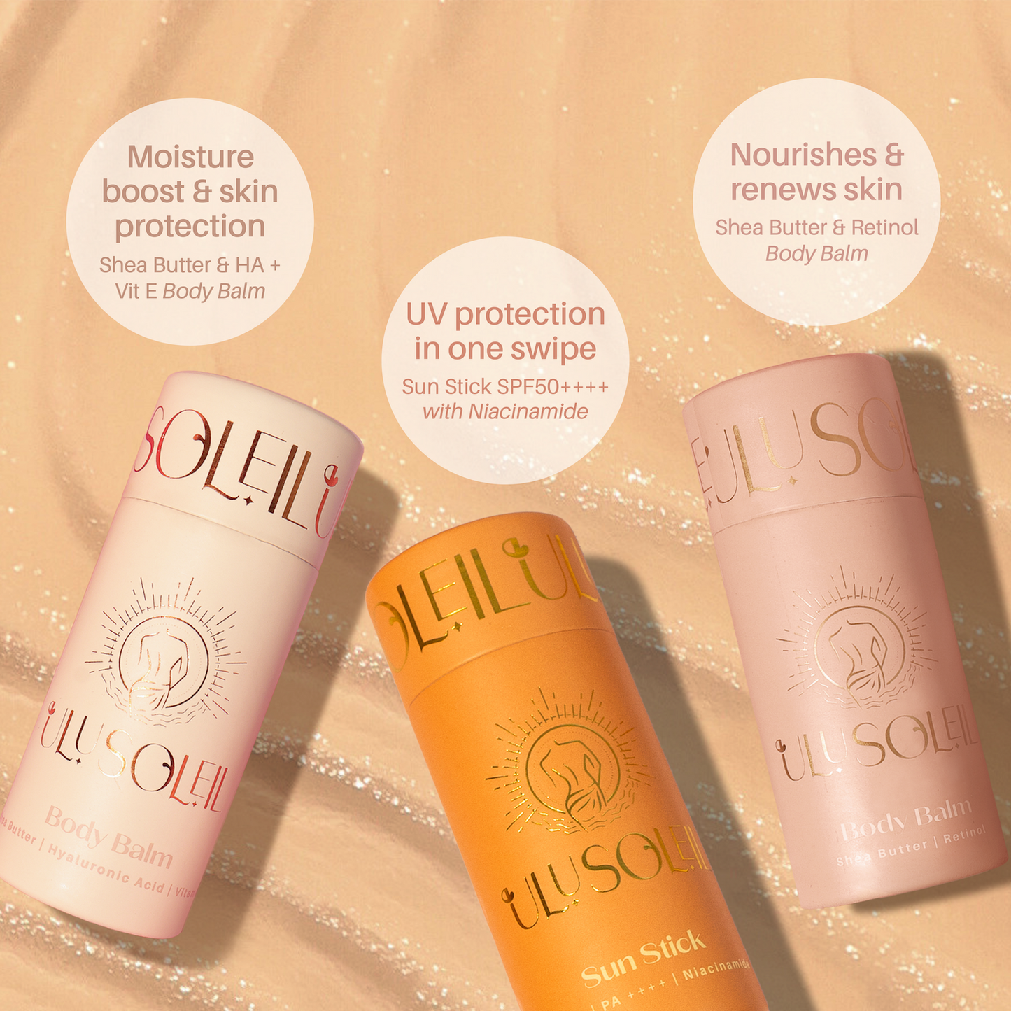 Sun Stick SPF50++++ Sunscreen with Niacinamide