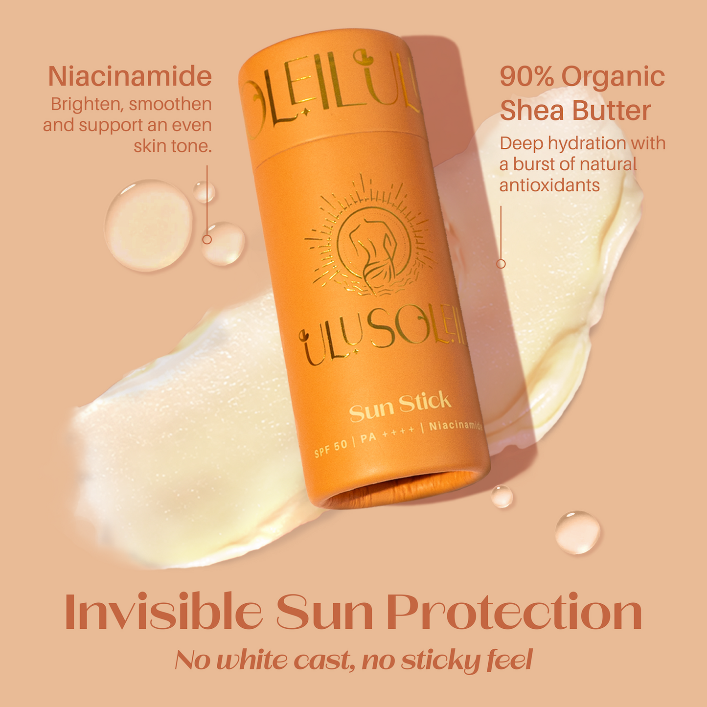 Sun Stick SPF50++++ Sunscreen with Niacinamide